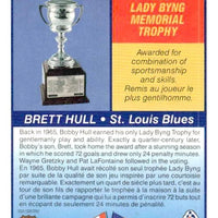 Brett Hull 1990 1991 Score Card #366