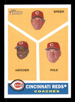 Cincinnati Reds Coaches 2009 Topps Heritage Series Mint Short Print Card #459
