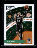 Ja Morant 2023 2024 Panini Donruss Zero Gravity Series Mint Card #1
