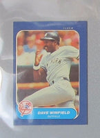 Dave Winfield 1986 Fleer Mini Series Mint Card #26
