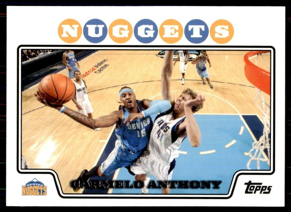 Carmelo Anthony 2008 2009 Topps Series Mint Card #15