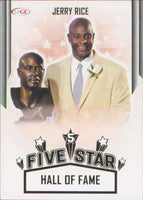 Jerry Rice 2023 SAGE Five Star Hall of Fame Series Mint Card #FS-5

