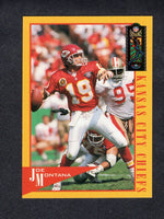 Joe Montana 1994 Classic NFL Experience Series Mint Card #43
