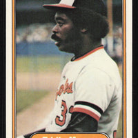 Eddie Murray 1982 Fleer Series Mint Card #174