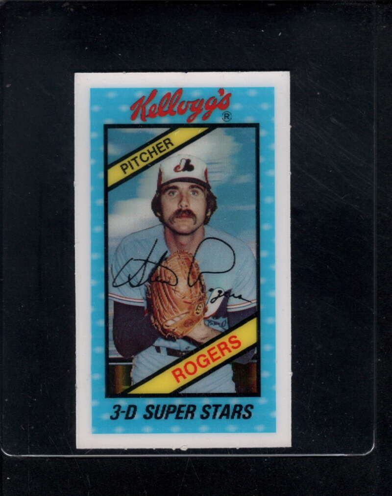 Steve Rogers 1980 Kellogg's Cereal 3D Mint Card #8