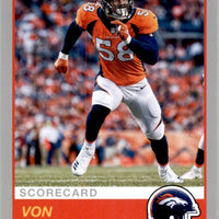 Von Miller 2019 Panini Score SCORECARD Series Mint Card #20