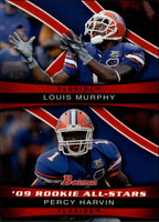 Louis Murphy and Percy Harvin 2009 Bowman Draft Rookie All-Stars Combos Series Mint Card #ASC1
