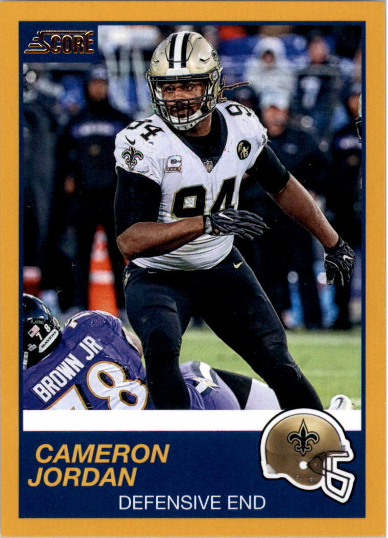 Cameron Jordan 2019 Score GOLD Series Mint Card #269