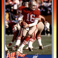 Joe Montana 1990 Score Series Mint Card #582