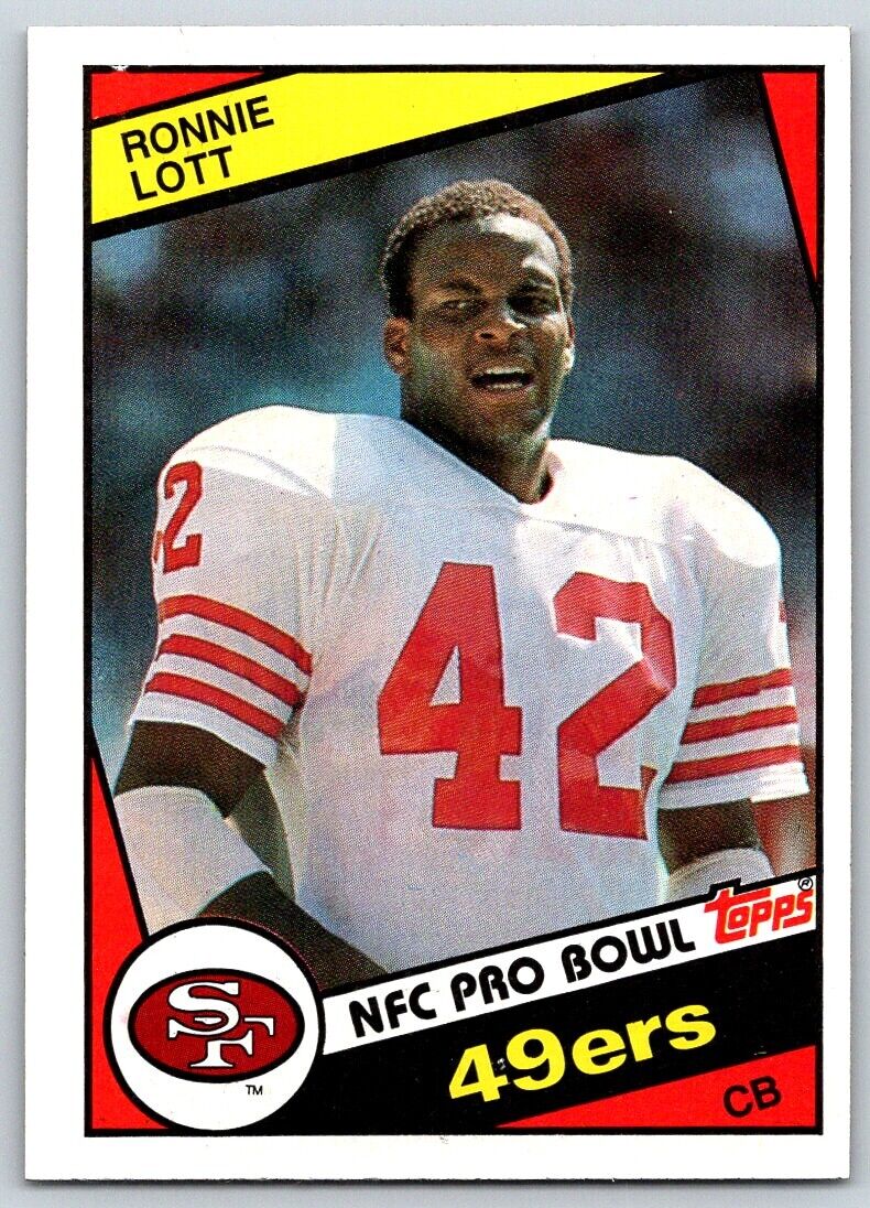 Ronnie Lott 1984 Topps Mint Card #357