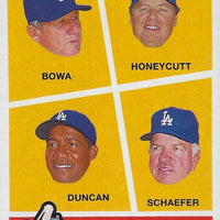 Los Angeles Coaches 2009 Topps Heritage Series Mint Short Print Card #463