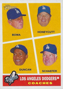 Los Angeles Coaches 2009 Topps Heritage Series Mint Short Print Card #463