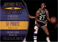 Elgin Baylor 2014 2015 Hoops Moments of Greatness Series Mint Card #2
