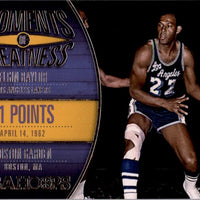 Elgin Baylor 2014 2015 Hoops Moments of Greatness Series Mint Card #2