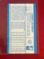 Johnny Bench 1980 Kellogg's Cereal 3D Mint Card #52

