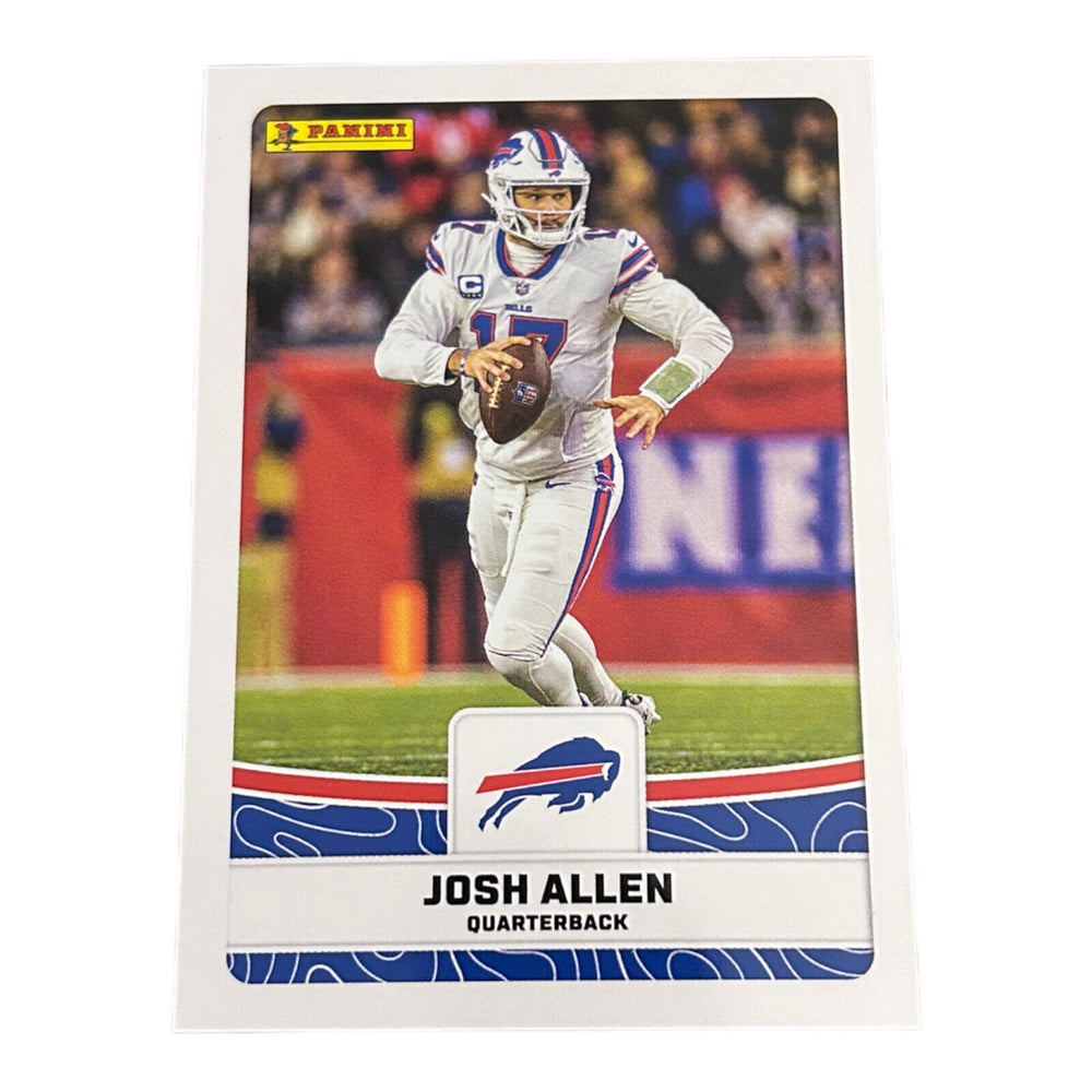 Josh Allen 2023 Panini NFL Sticker and Card Collection Card #55