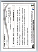 Jose Abreu 2014 Topps Traded Update Series Mint Rookie Debut Card #US-325
