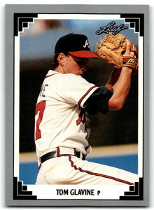 Tom Glavine 1991 Leaf Series Mint Card #172