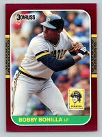 Bobby Bonilla 1987 Donruss Opening Day Series Mint Rookie Card #167
