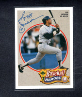 Reggie Jackson 1990 Upper Deck Baseball Heroes Series Mint Card #4

