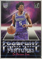 De'Aaron Fox 2018 2019 Panini Donruss Franchise Features Series Mint Card #26
