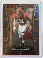 Will Anderson Jr. 2023 Panini Select Draft Picks Series Mint Rookie Card #13
