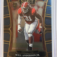 Will Anderson Jr. 2023 Panini Select Draft Picks Series Mint Rookie Card #13