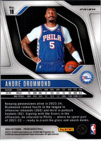 Andre Drummond 2024 2025 Panini Prizm Cracked Ice Series Mint Card #18
