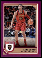 Isaac Okoro 2022 2023 Panini Hoops Purple Series Mint Card #71
