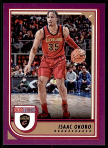 Isaac Okoro 2022 2023 Panini Hoops Purple Series Mint Card #71