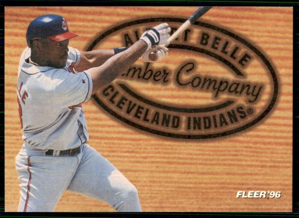 Albert Belle 1996 Fleer Lumber Company Series Mint Card #1