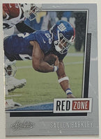 Saquon Barkley 2020 Panini Absolute Red Zone Series Mint Card #RZ-SB
