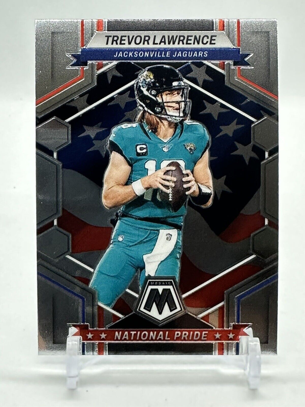 Trevor Lawrence 2023 Panini Mosaic National Pride Mint Card #256