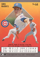 Greg Maddux 1991 Fleer Ultra Series Mint Card #64
