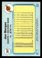 Joe Morgan 1982 Fleer Series Mint Card #397
