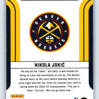 Nikola Jokic 2023 2024 Panini Donruss Franchise Features Series Mint Card #16