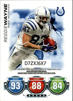 Reggie Wayne 2010 Topps Attax Code Card Series Mint Card
