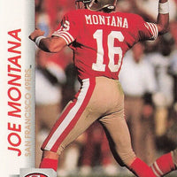 Joe Montana 1992 Pro Set Series Mint Card #649