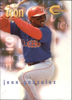 Juan Gonzalez 1997 Circa Icons Series Mint Card #1
