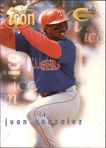 Juan Gonzalez 1997 Circa Icons Series Mint Card #1