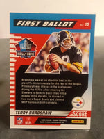Terry Bradshaw 2025 Score First Ballot Series Mint Insert Card #10
