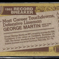 George Martin 1986 Topps Record Breaker Card #5