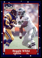 Reggie White 1991 Fleer Stars 'n Stripes Mint Card #100
