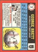 George Brett 1989 Topps UK Mini Series Card #7
