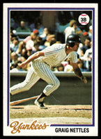 Graig Nettles 1978 Topps Series Mint Card #250
