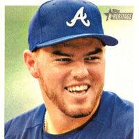 Freddie Freeman 2013 Topps Heritage Series Mint Card #189