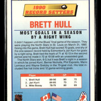 Brett Hull 1990 1991 Score Card #346