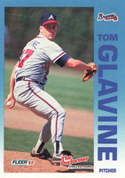 Tom Glavine 1992 Fleer 7-11/Citgo Performers Series Mint Card #20
