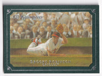 Brooks Robinson 2007 UD Masterpieces Windsor Green Series Mint Card #13
