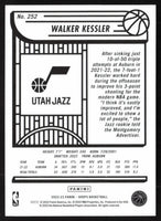 Walker Kessler 2022 2023 Panini Hoops Series Mint Rookie Card #252
